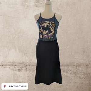 Lane Bryant Size 18/20 Black Knee Length Skirt